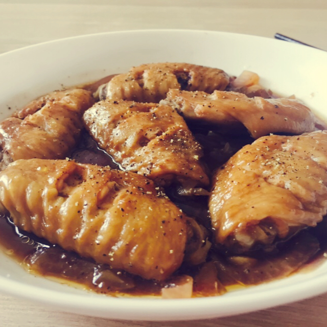 蒜香烤鸡翅