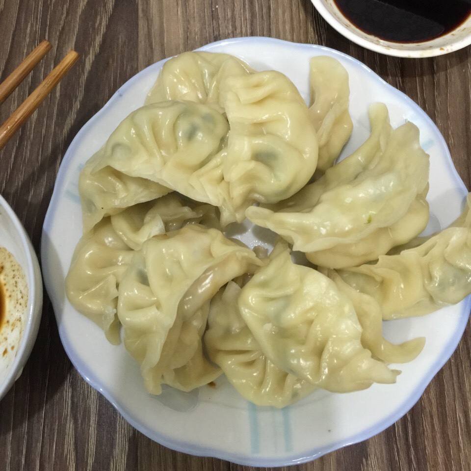 猪肉大葱粉丝饺子