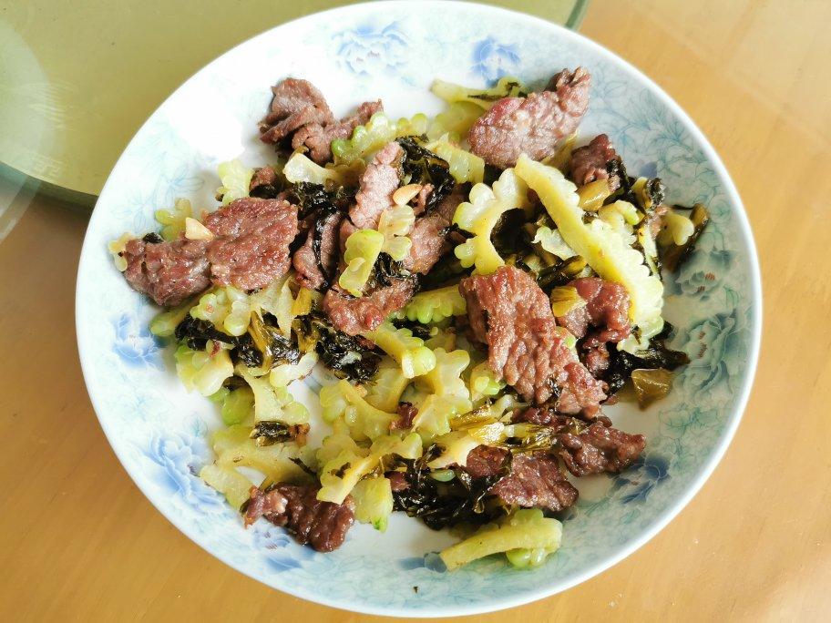 苦瓜炒肉