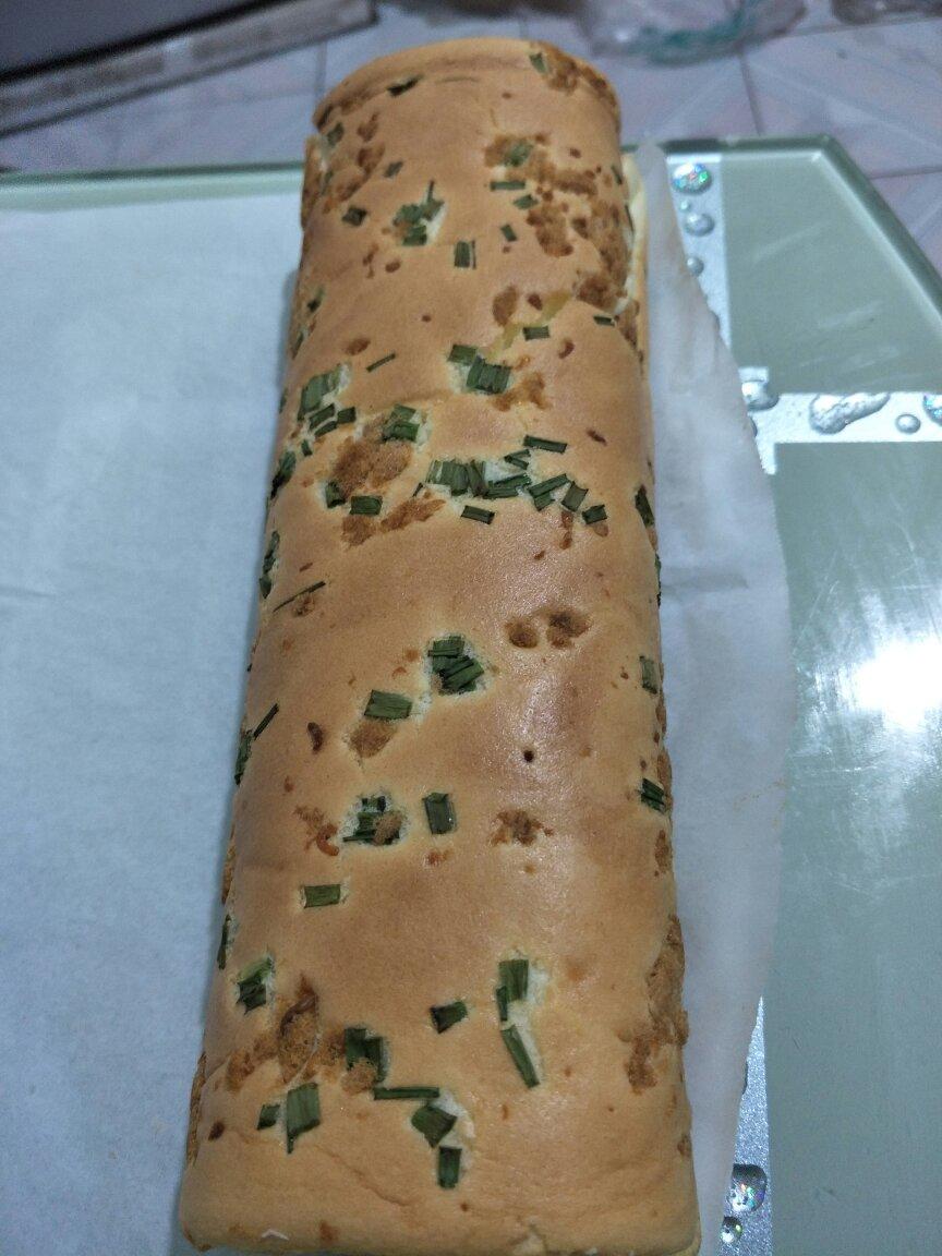 香葱肉松蛋糕卷