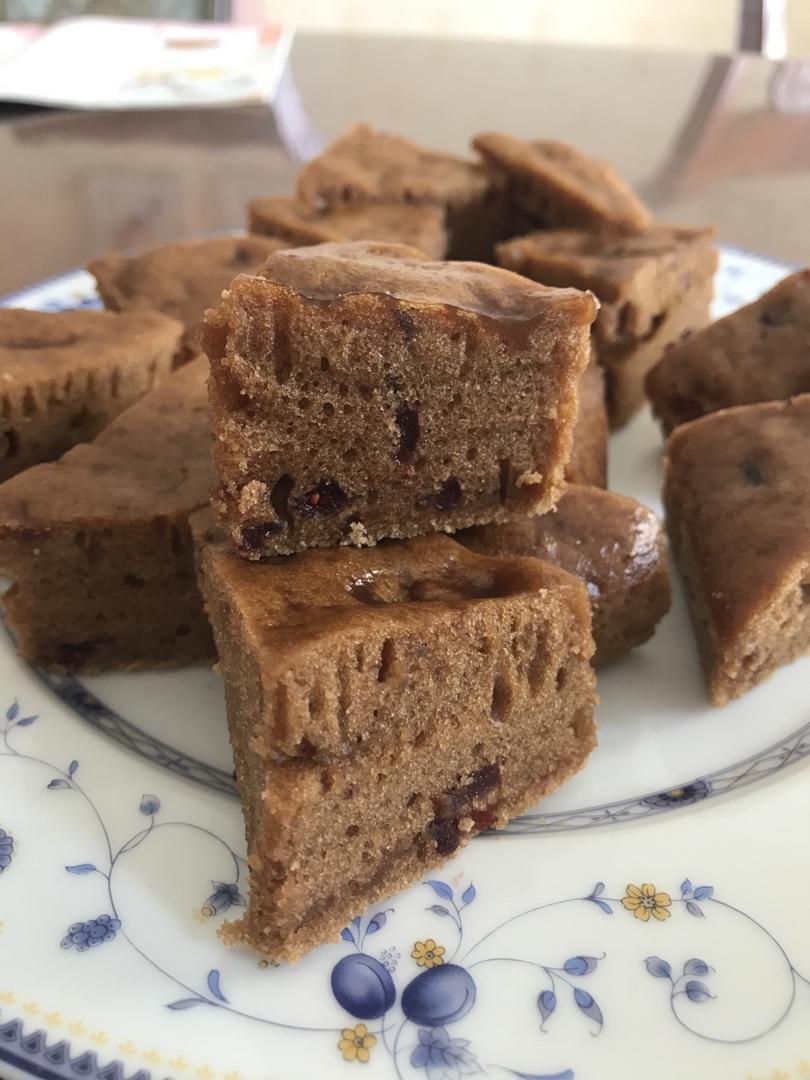 红糖椰油马拉糕二次发酵版，无泡打粉，原创