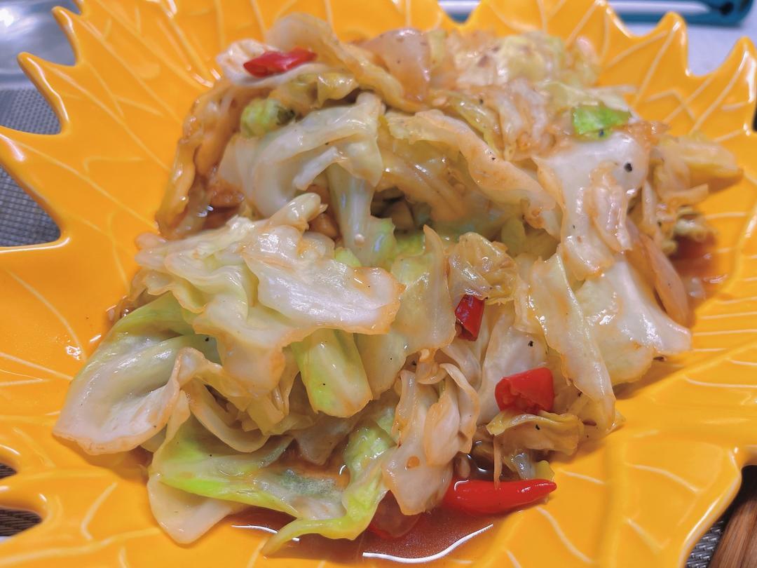 酸爽开胃的手撕包菜