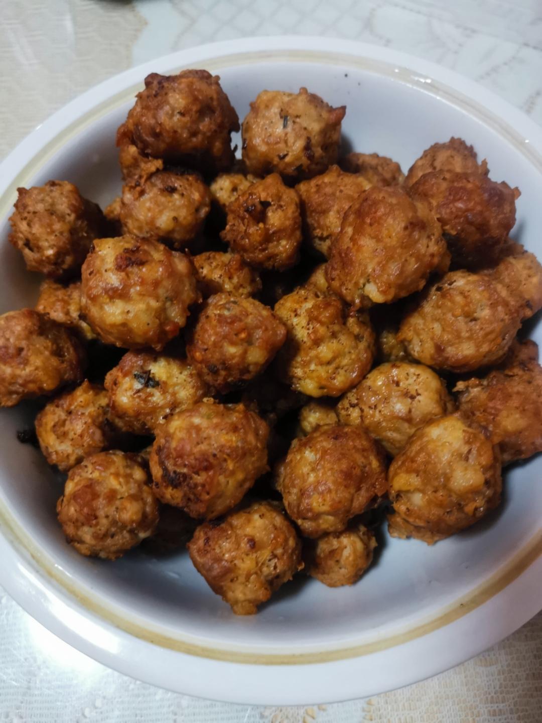 【汉美驰破壁机】焦炸莲藕肉丸子