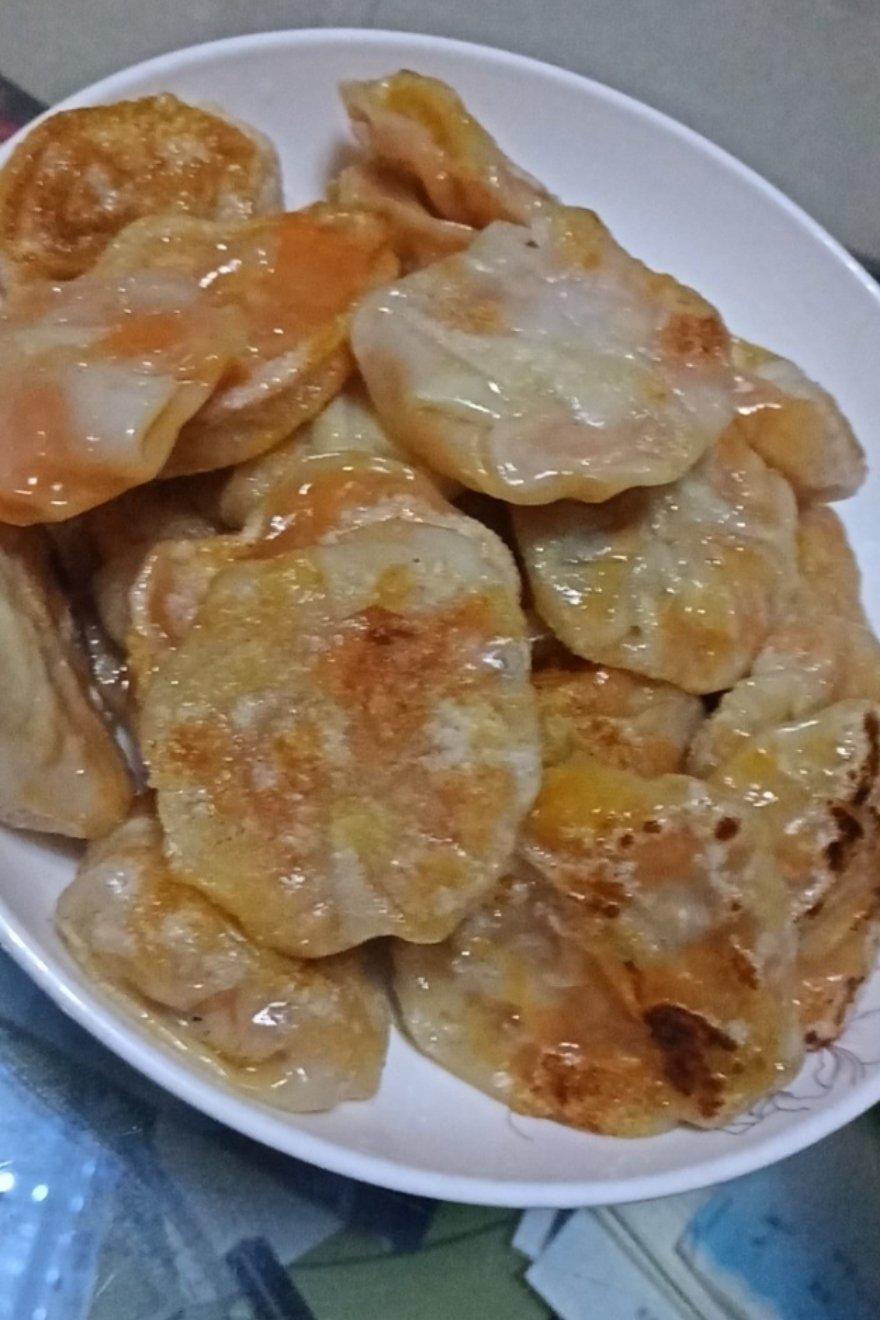 不用和面的奶香红薯饼🍠