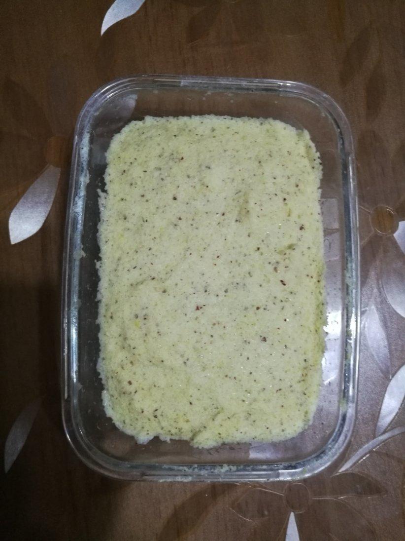 七分钟用微波炉做芝麻豆渣蛋糕