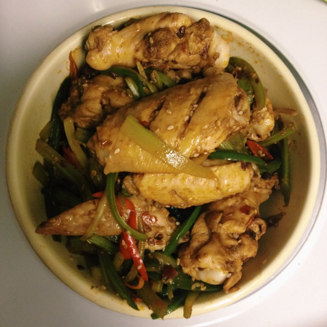 麻辣香锅鸡翅