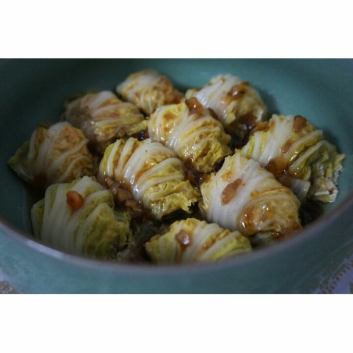 肉酿白菜卷