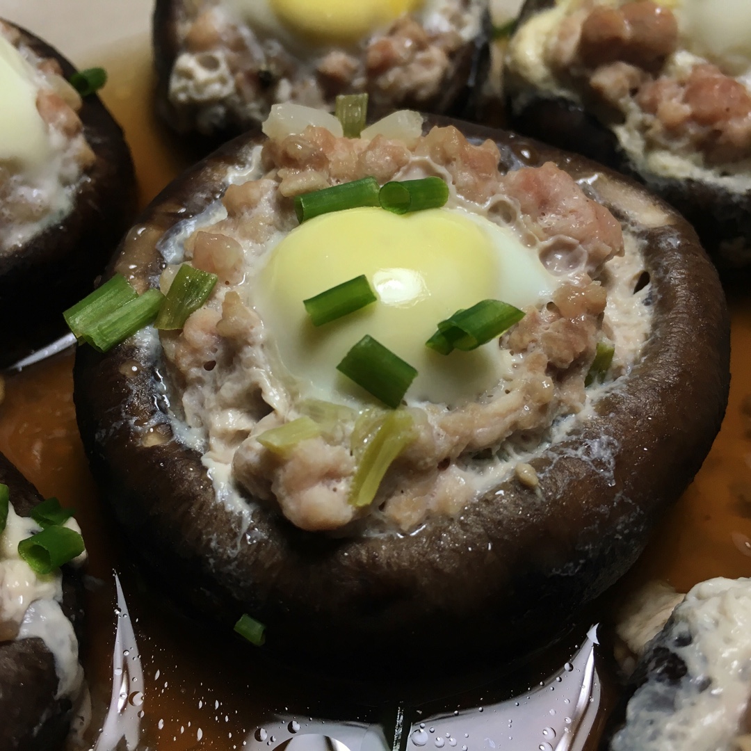 香菇肉末蒸鹌鹑蛋