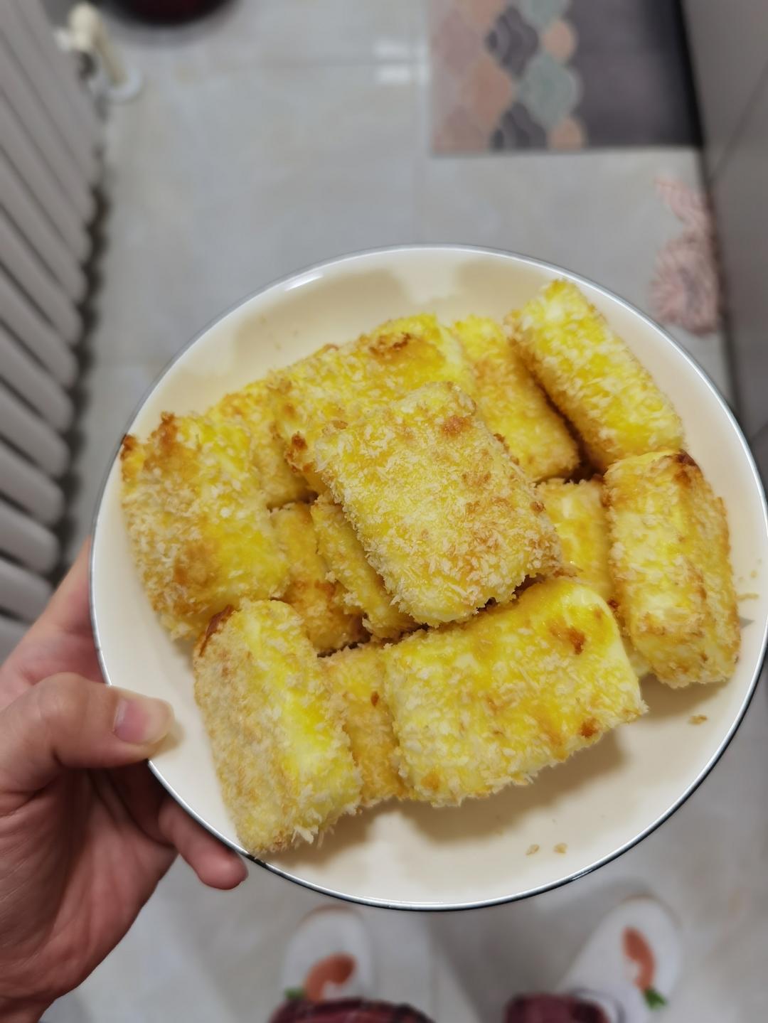 无需油炸的脆皮炸鲜奶