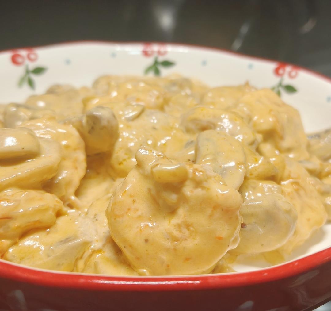 舔盘级别！奶油蒜蓉虾仁