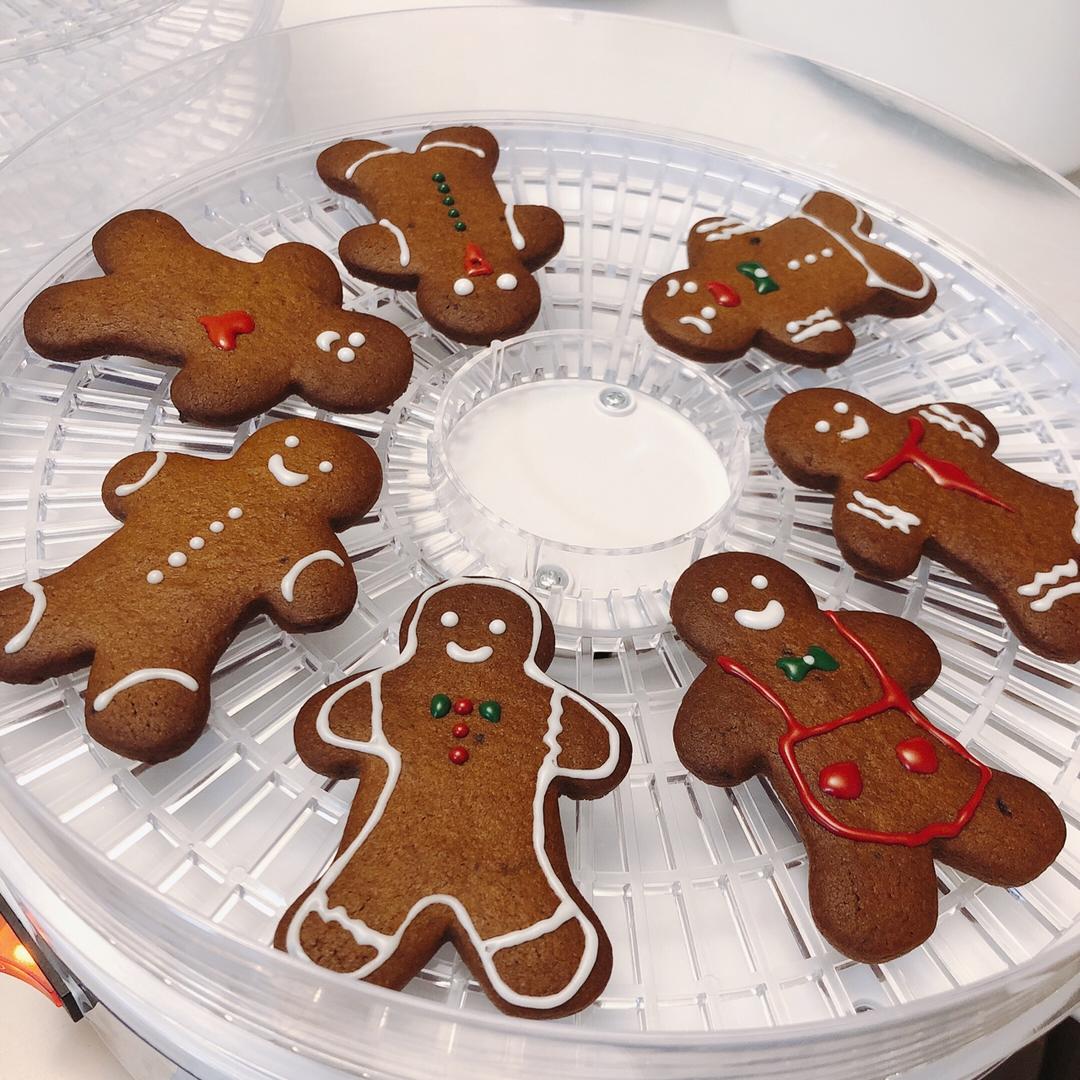 【圣诞】法式姜饼人饼干~姜糖饼干