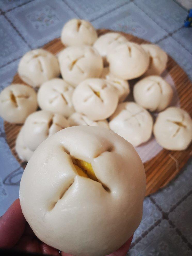 奶黄馅儿和奶黄包