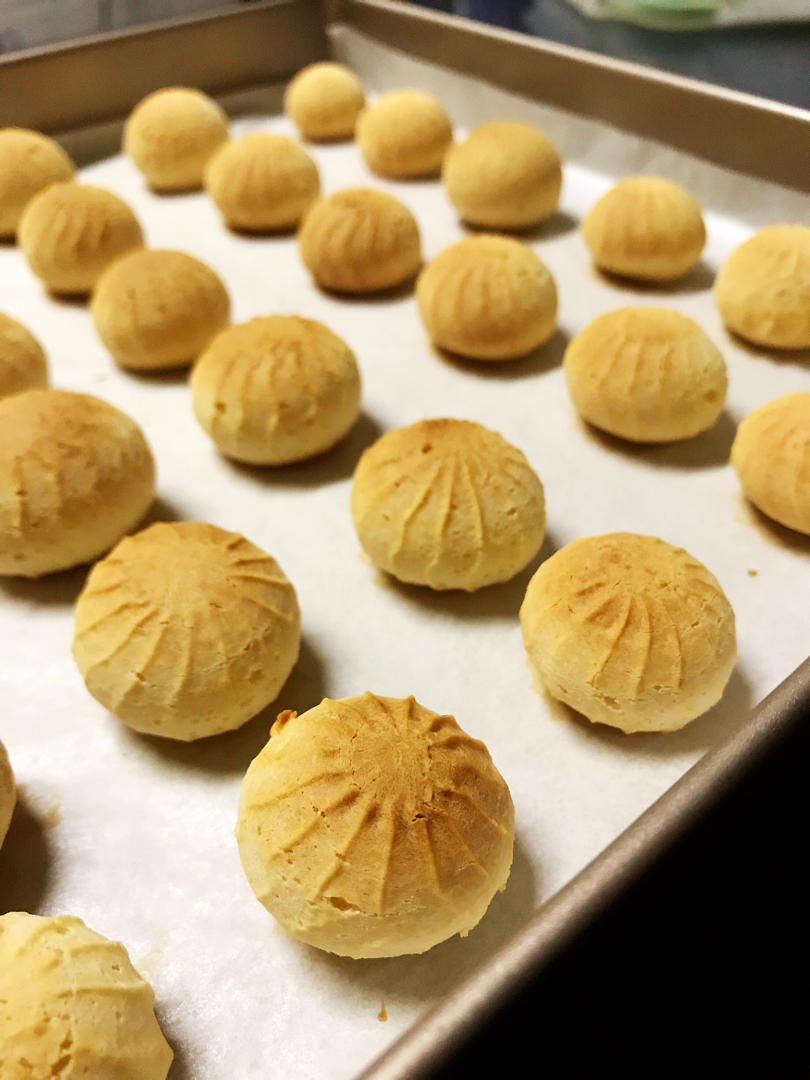 懒人派的高效脆皮烤麻薯