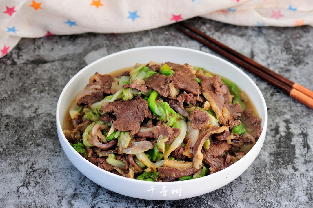 原香羊肉烩白菜 营养滋补美味家常菜 冬天御寒进补的首选