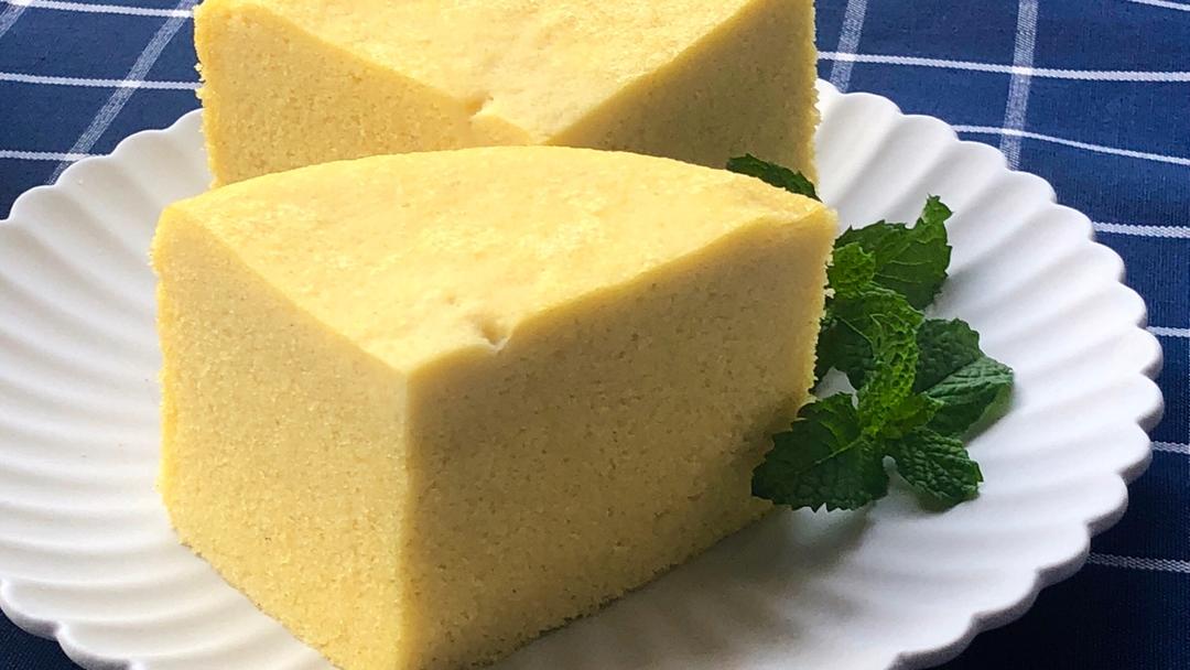 茉的美食生活做的美善品 小米蒸糕