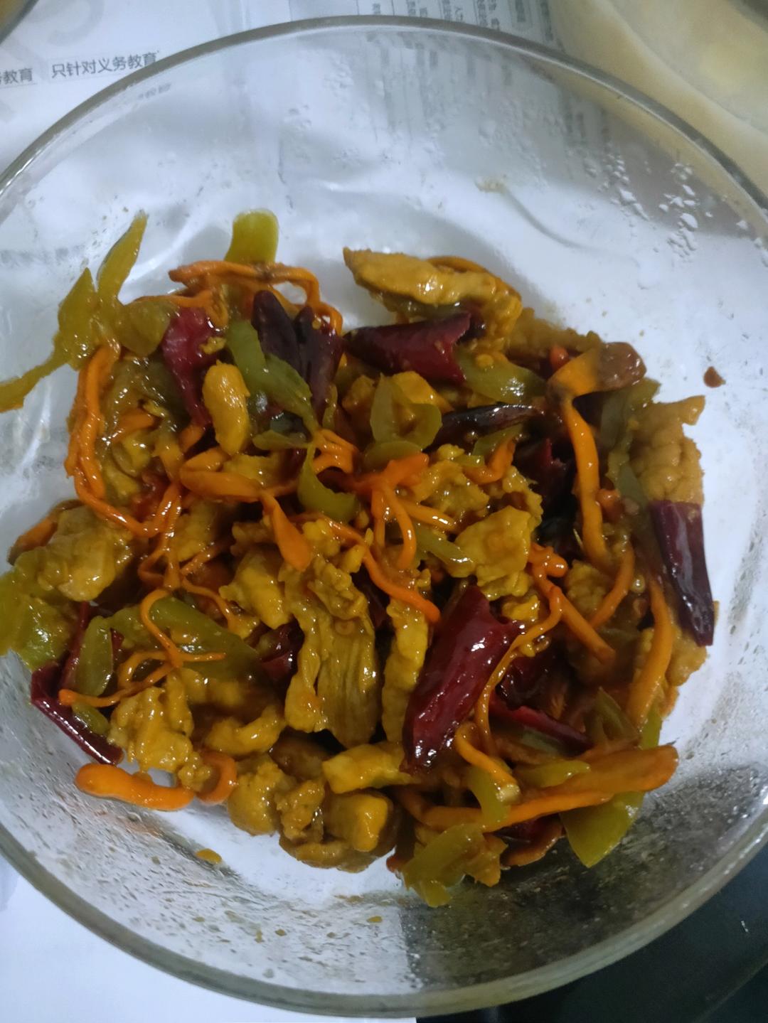 虫草花小炒肉