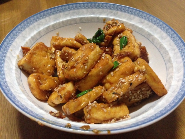 糖醋脆皮豆腐