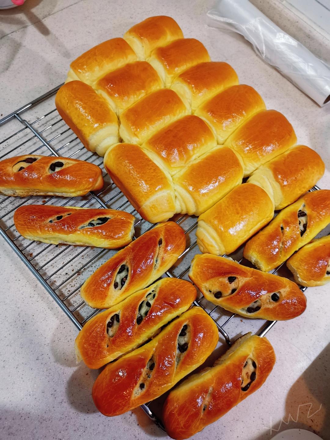 纯奶手撕吐司的做法 步骤1