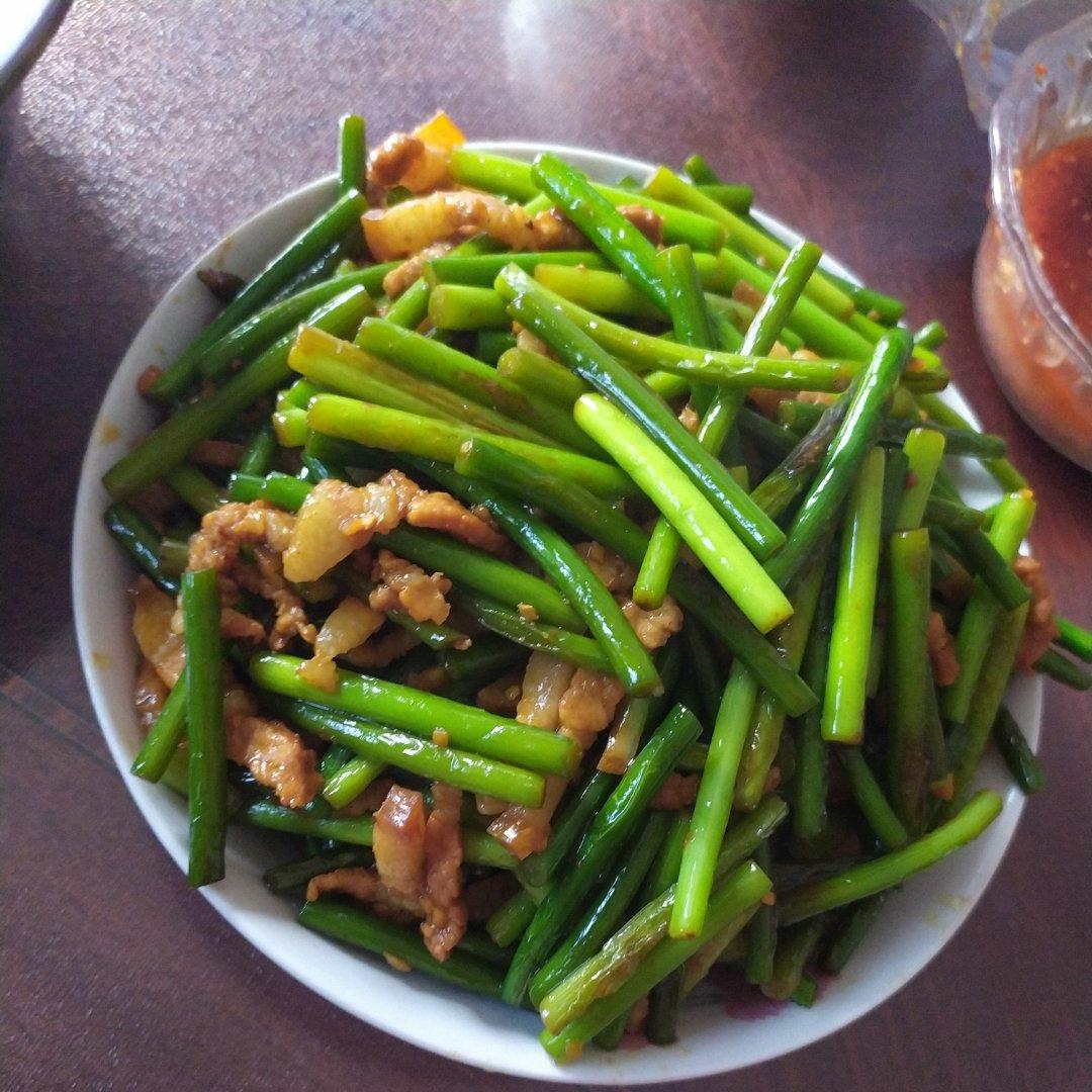 蒜薹炒肉