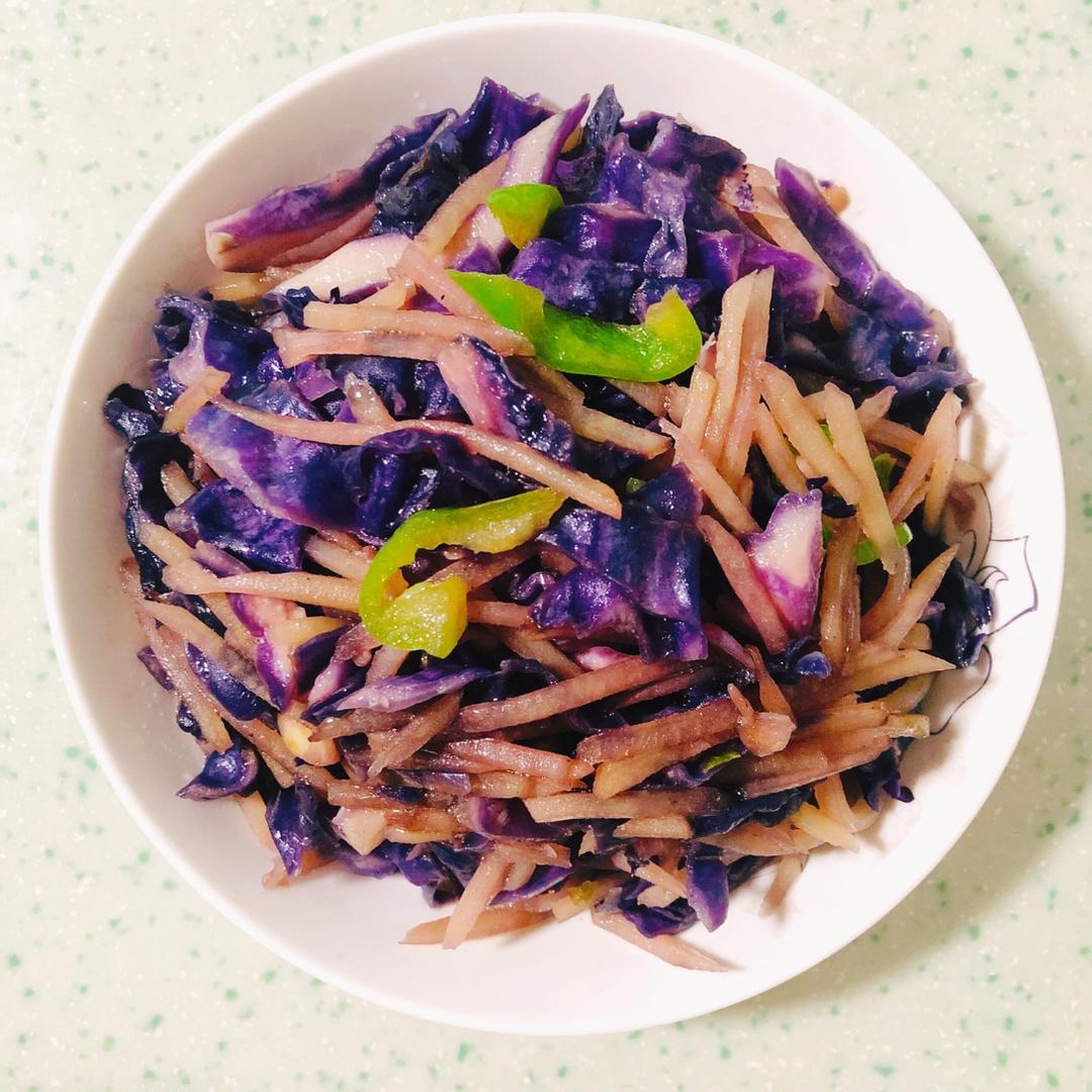 素炒紫甘藍