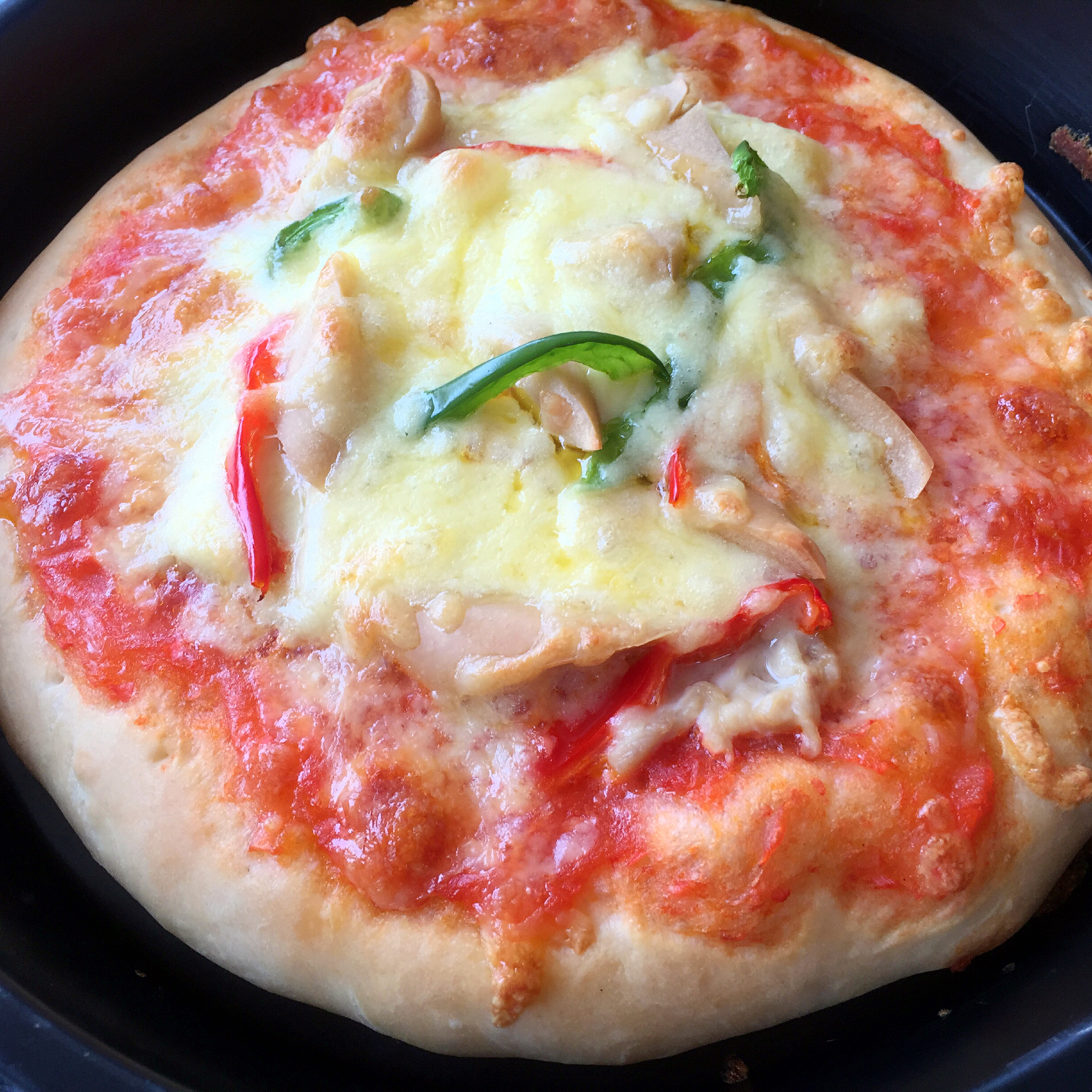 薄底Pizza，亲爱的