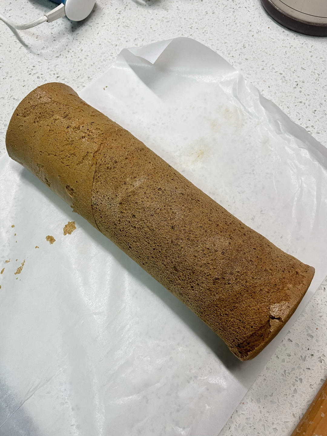 可可蛋糕卷🍰巧克力香缇奶油夹心