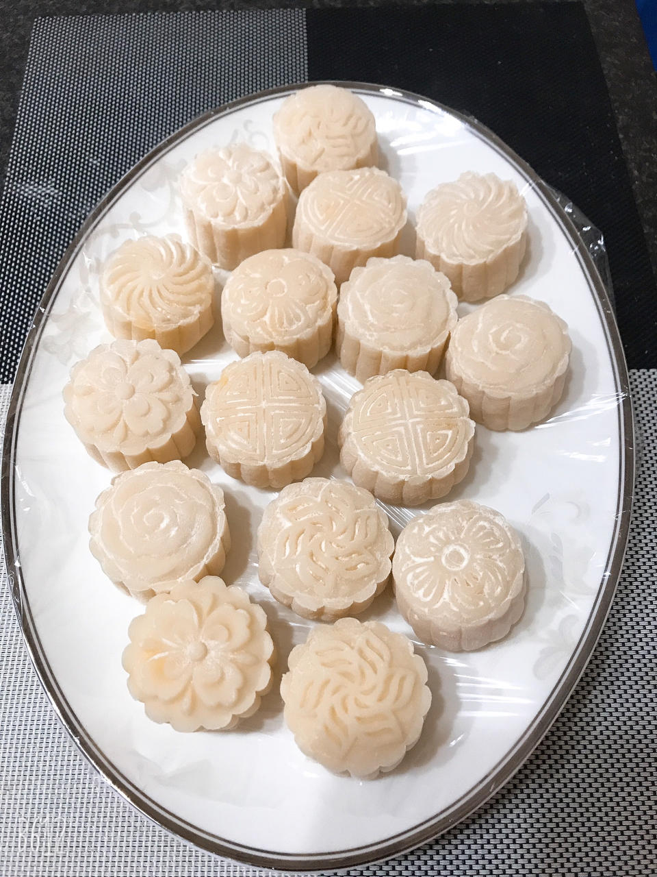 自制冰皮月饼皮