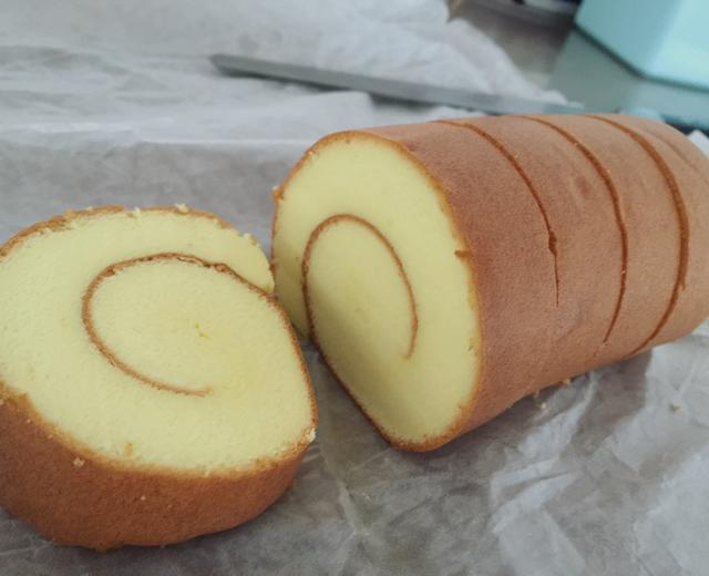 原味蛋糕卷-美味健康无添加且简单(附卷蛋糕视频)的做法