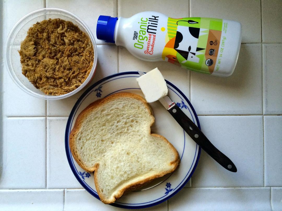 纯奶手撕吐司的做法 步骤1