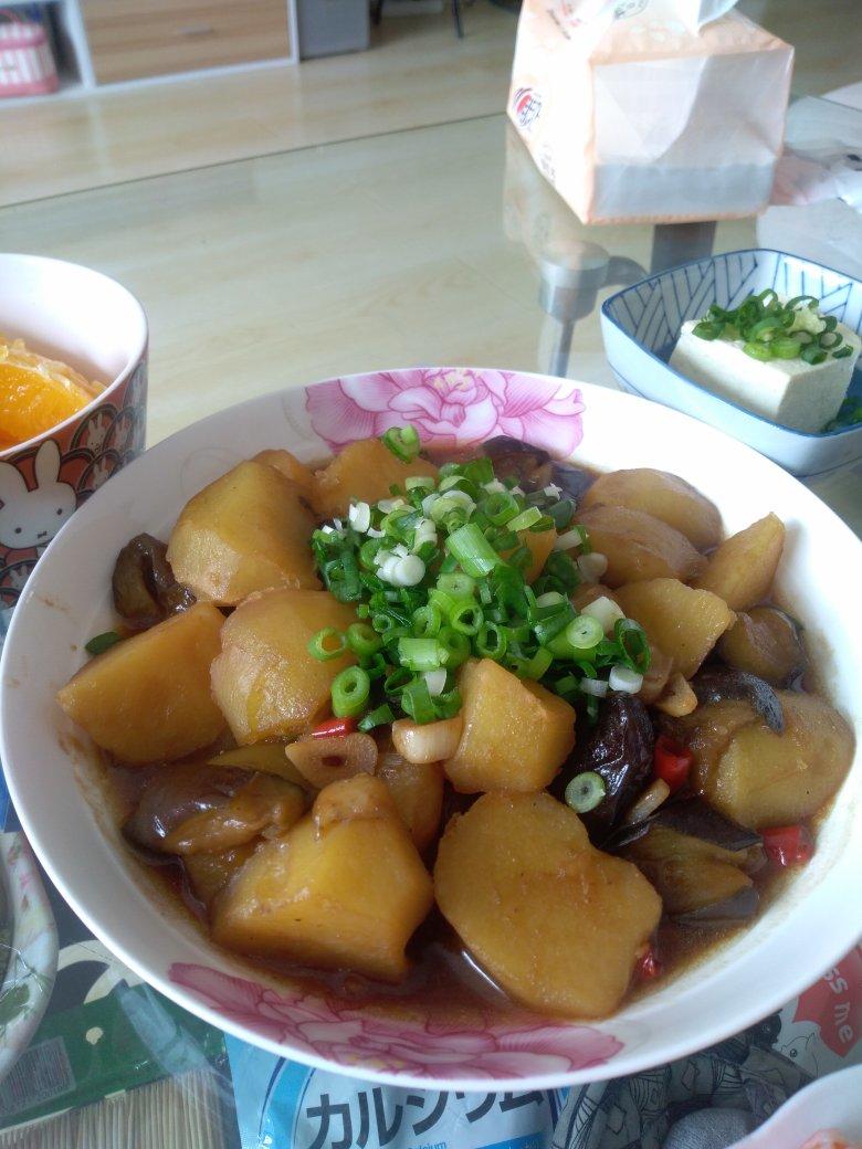 土豆炖茄子