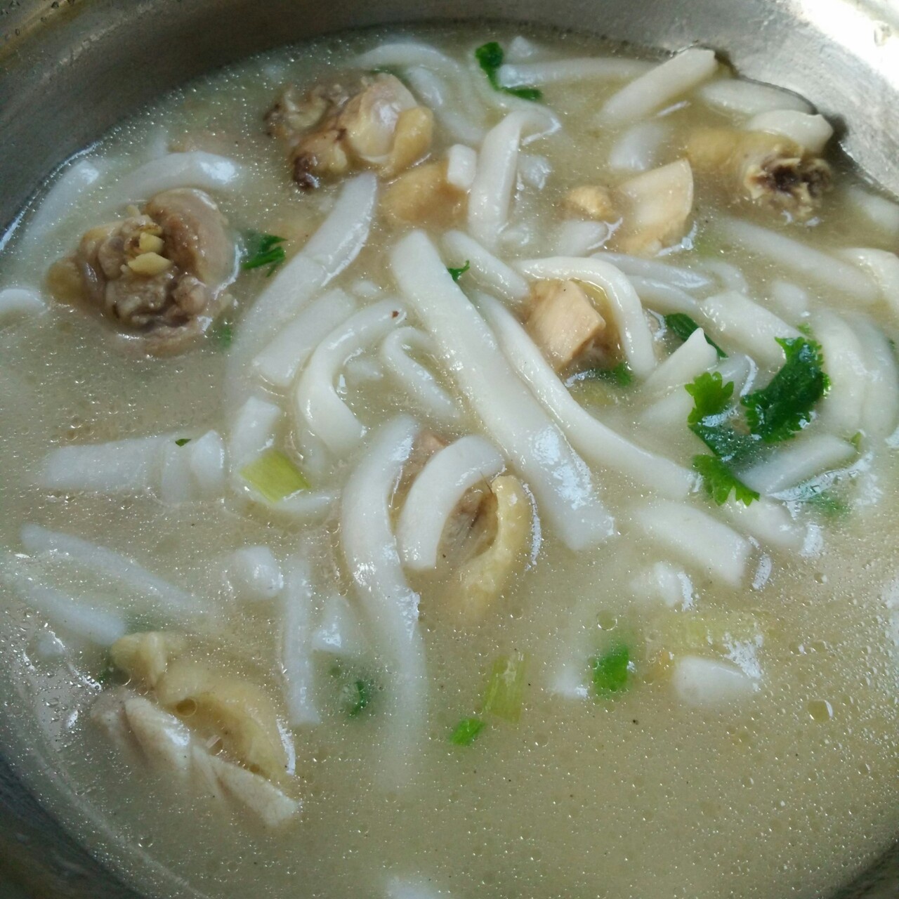 思在方做的刀切糍家乡美食