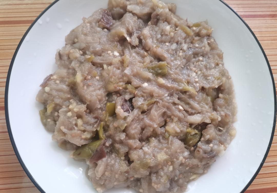 茄子擂辣椒