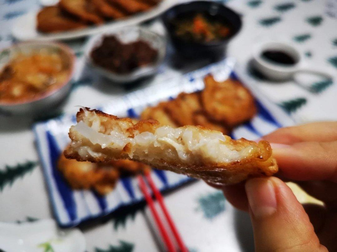 想念油墩子的味道，那就自己做呀——扁扁的油墩子
