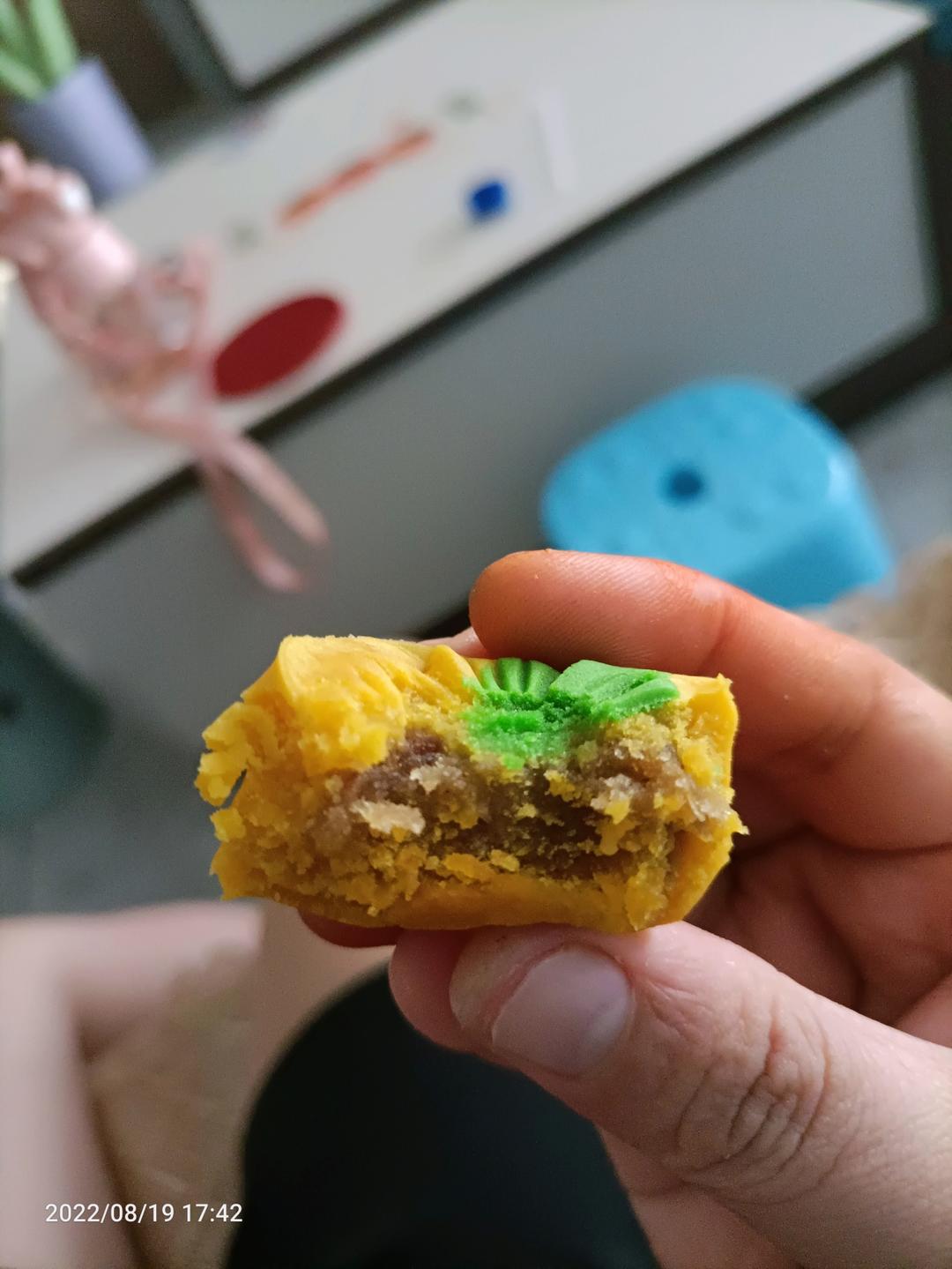 柿子花生月饼（好事发生）