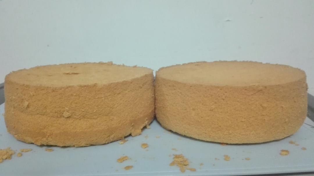 这是真的好吃丨红丝绒香蕉戚风蛋糕