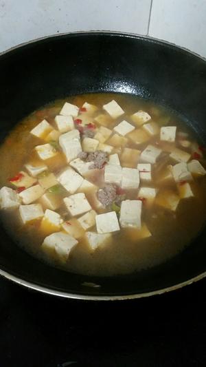 泡椒炖豆腐的做法 步骤11