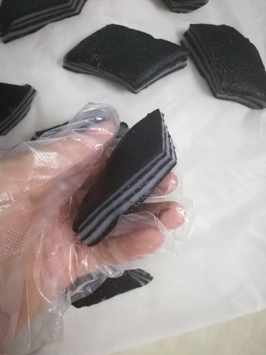 黑芝麻千层马蹄糕