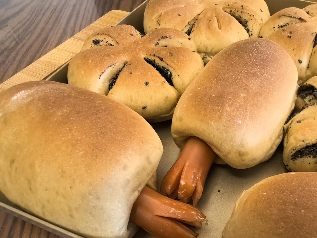 纯奶手撕吐司的做法 步骤1