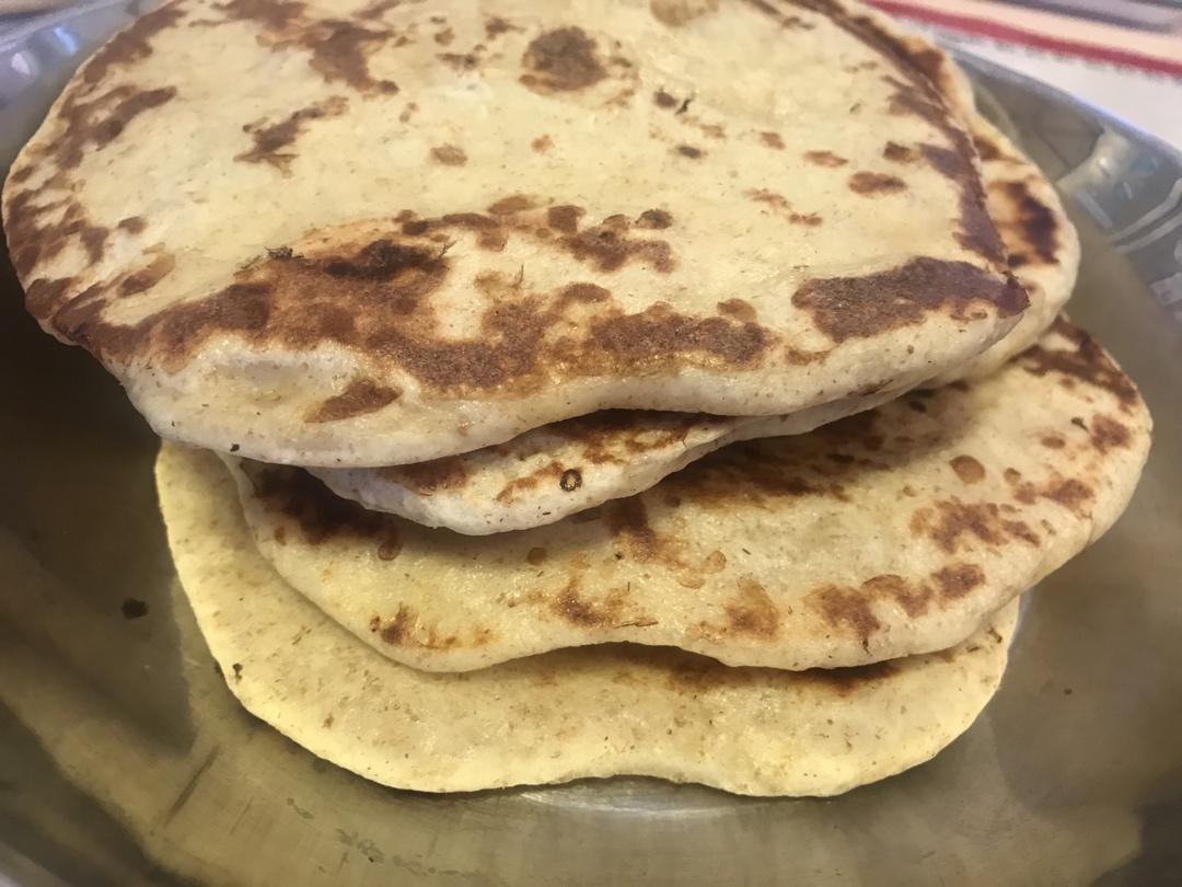 不用烤箱，快速消耗废弃天然酵种的妙方～印度馕