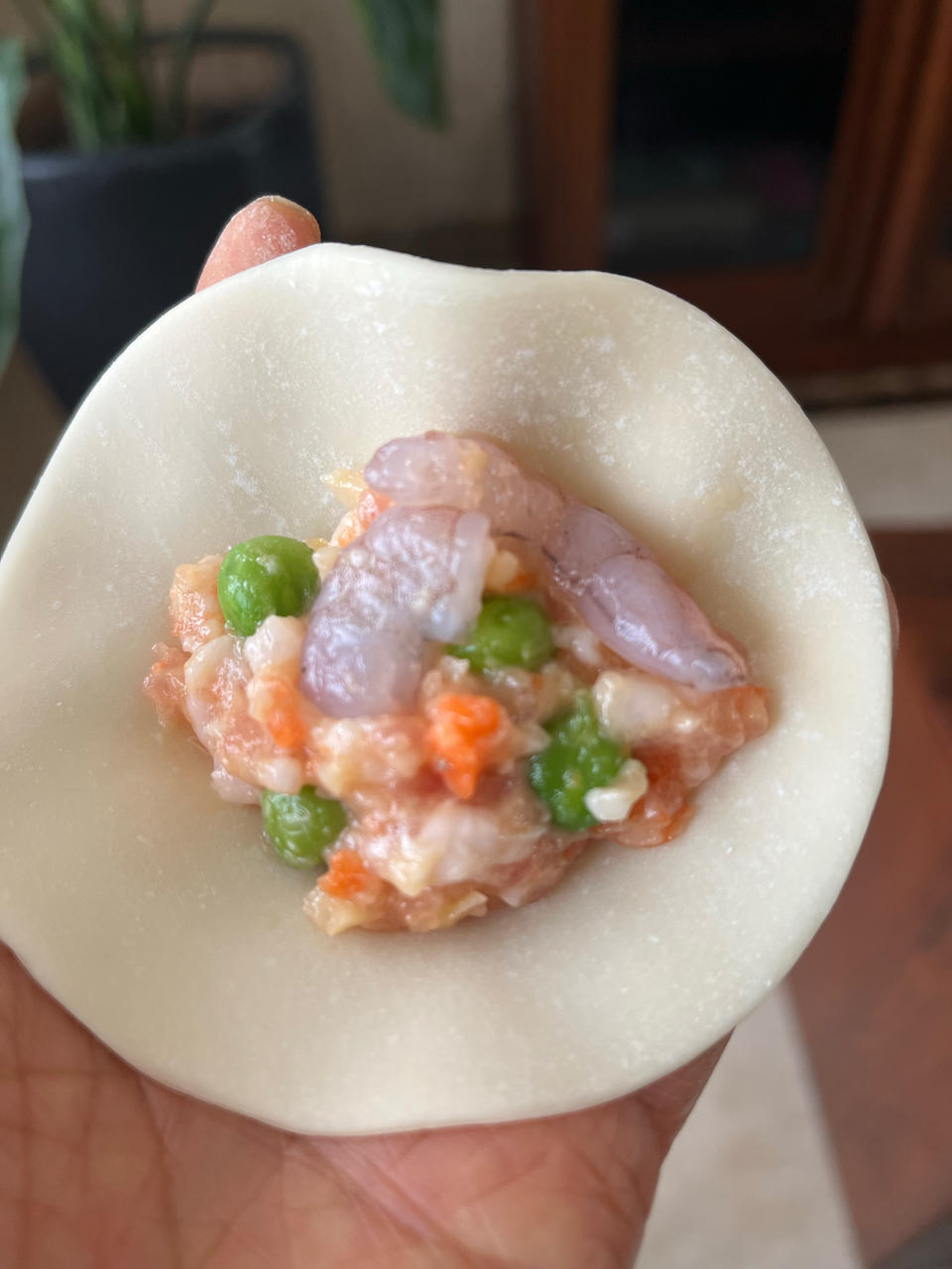 玉米豌豆水饺
