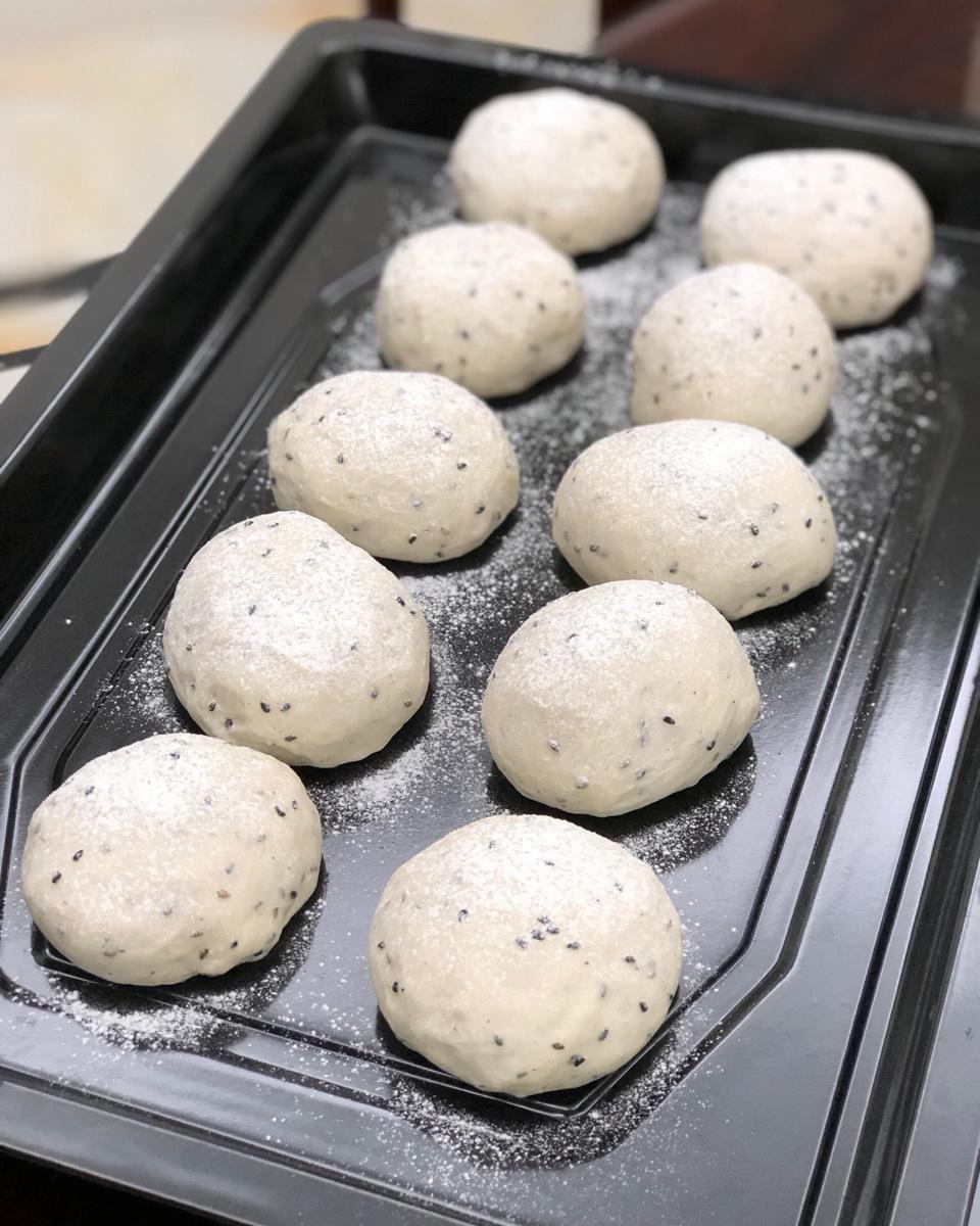 黑芝麻法国球