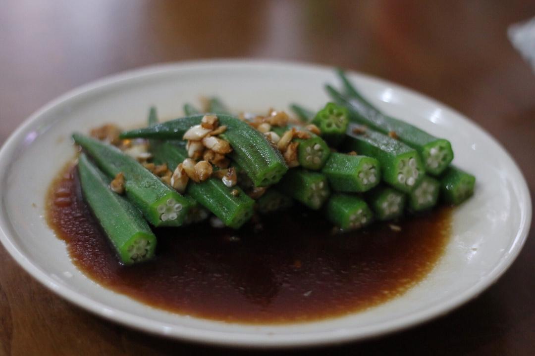 蒜蓉秋葵