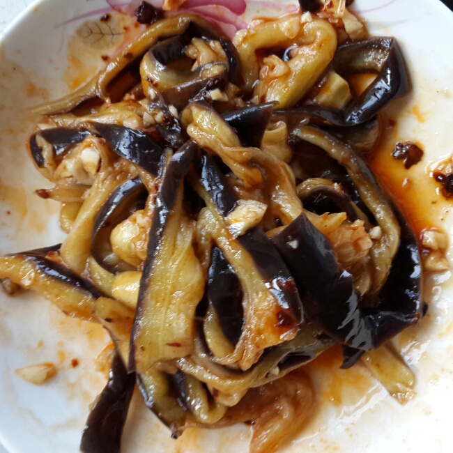 凉拌蒸茄子