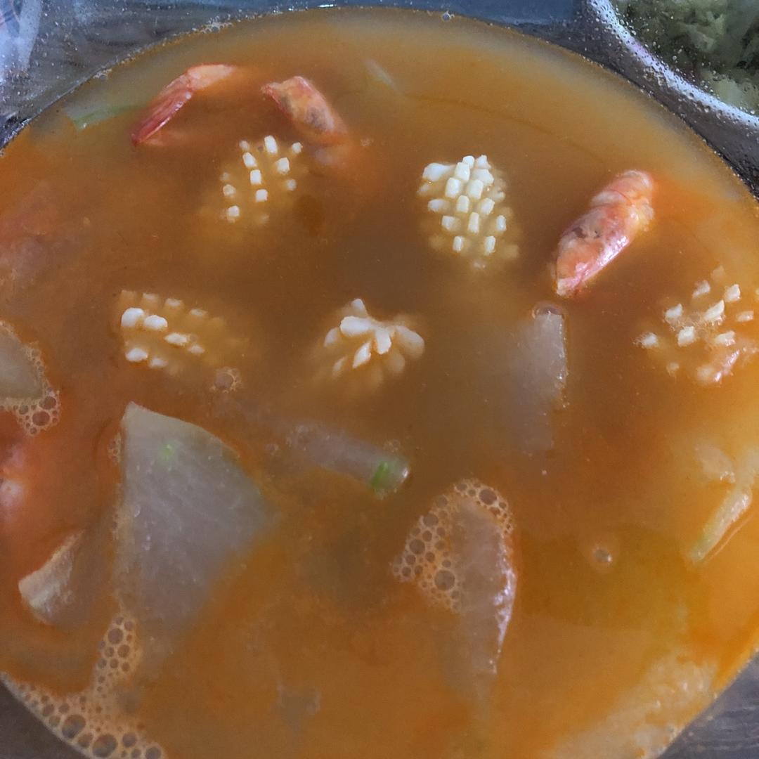 冬瓜炖虾（快手菜）