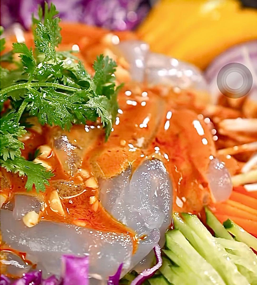 五彩大拉皮的做法