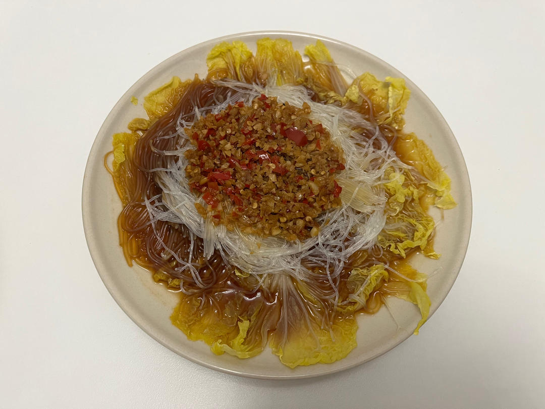 蒜蓉粉丝娃娃菜