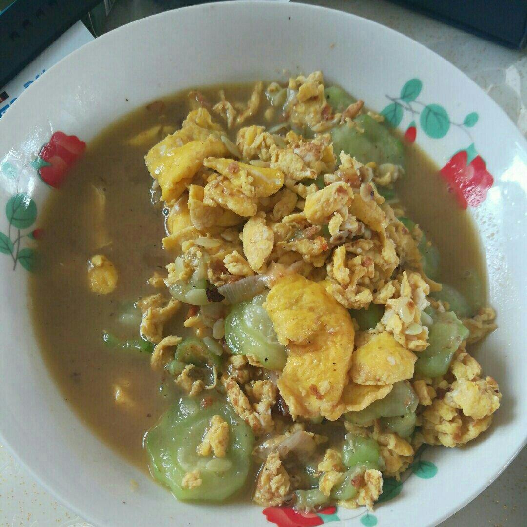 快手菜-丝瓜炒鸡蛋