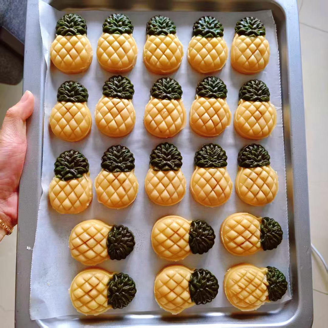 竹子教你做凤梨酥