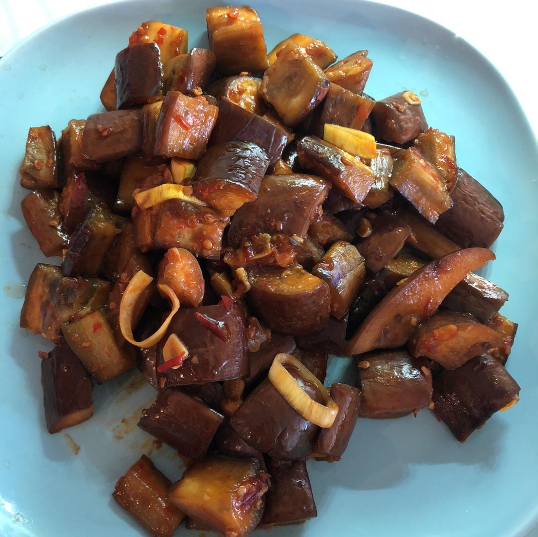 香辣蚝油茄子（快手菜）