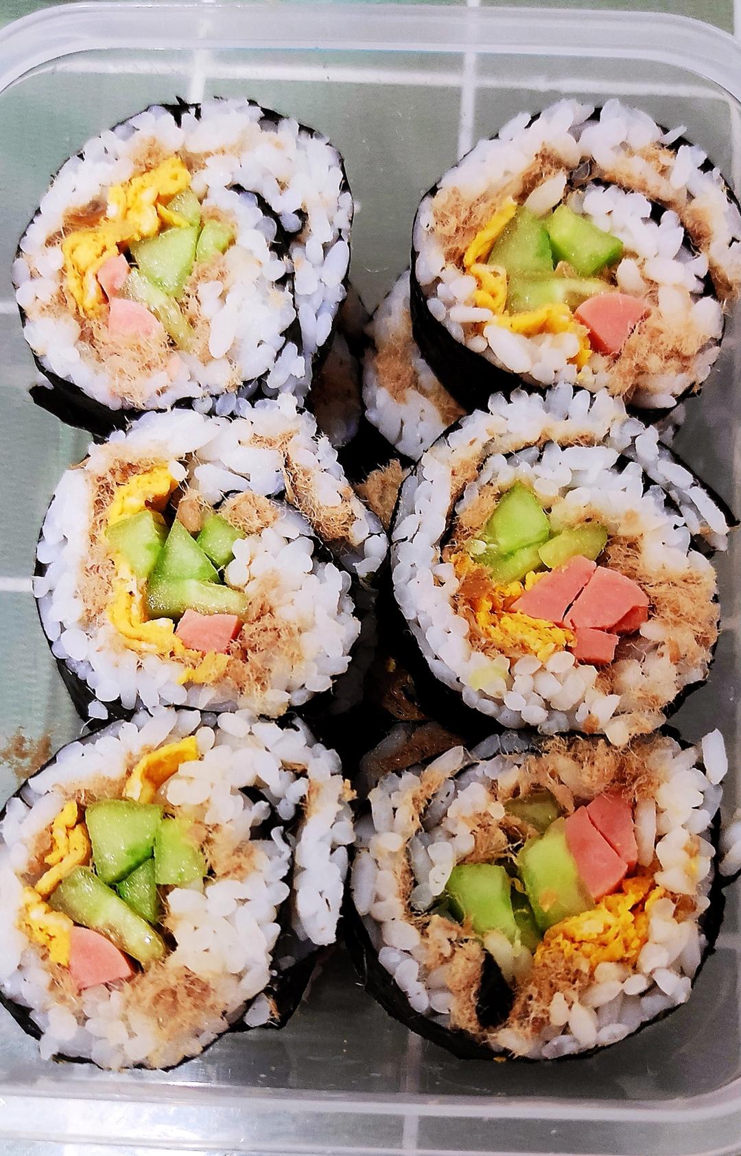 🍣家庭版寿司 | 无寿司醋、无寿司米版本👩🏻‍🍳